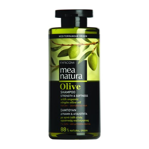 Σαμπουάν Mea Natura olive -Ξηρά/Αφυδατωμένα 300ml